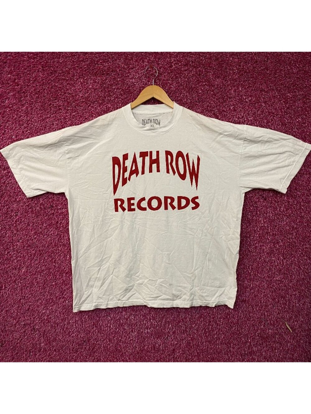 Death Row Records Logo Graphic T-Shirt XL